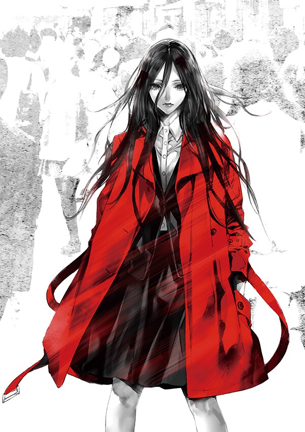 清原紘による「探偵の探偵」のイラスト。