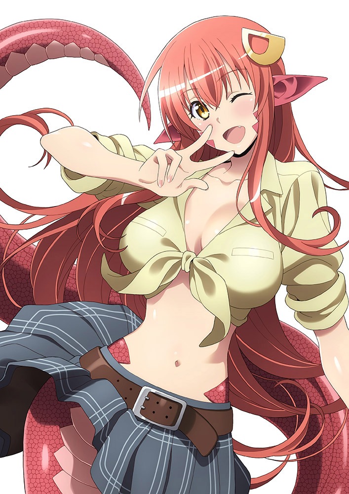 TVアニメ「モンスター娘のいる日常」Blu-ray1巻のジャケットイメージ※画像は仮のもの(c) 2015 オカヤド／徳間書店・モン娘パートナーズ