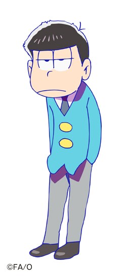 福山潤演じる松野家の四男・一松。マイペースな皮肉屋で、しれっと毒をはくことが多い。ネコが友達。(c)赤塚不二夫/おそ松さん製作委員会