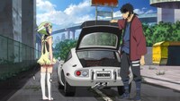 TVアニメ「Dimension W」PVの場面カット。 (c)YUJI IWAHARA/SQUARE ENIX (c)岩原裕二/スクウェアエニックス・DW製作委員会