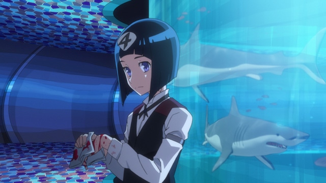 TVアニメ「Dimension W」PVの場面カット。 (c)YUJI IWAHARA/SQUARE ENIX (c)岩原裕二/スクウェアエニックス・DW製作委員会