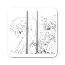 80年代編「恋する缶バッジ」の1種（「星の瞳のシルエット」B）。(c)柊あおい/集英社・りぼん