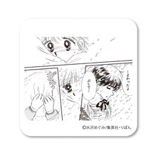 80年代編「恋する缶バッジ」の1種（「ポニーテール白書」B）。(c)水沢めぐみ/集英社・りぼん