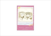 80年代編「ブロマイドセット～思い出の彼～」の1種（大野君と杉山君）。(c)さくらプロダクション