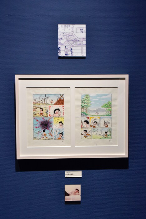 原画展「のび太の日本誕生と時空の旅」の展示原画。(c)Fujiko-Pro