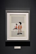 原画展「のび太の日本誕生と時空の旅」の展示原画。(c)Fujiko-Pro