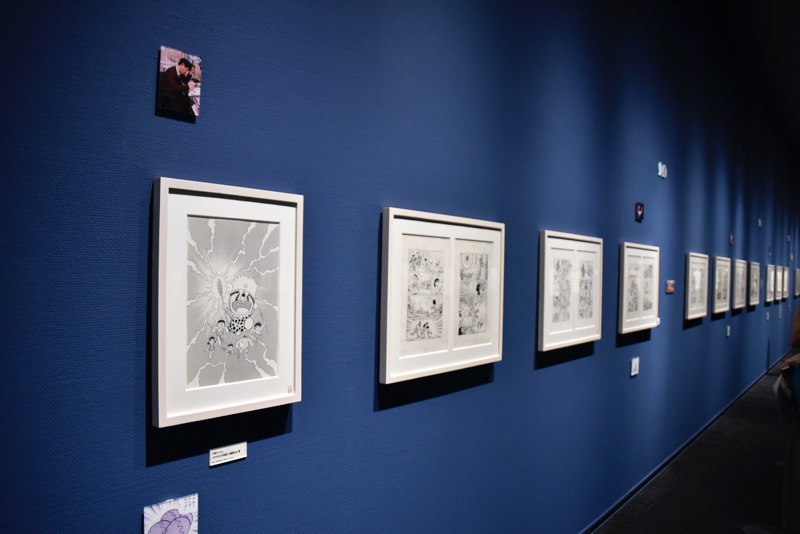 原画展「のび太の日本誕生と時空の旅」会場の様子。(c)Fujiko-Pro