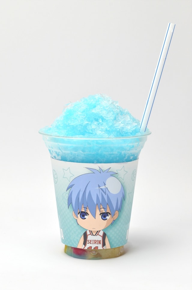 「キセキのフラッペ」黒子（ブルーキュラソーミルク）(c)藤巻忠俊／集英社・黒子のバスケ製作委員会