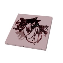 「一番くじVプレミアム <物語>シリーズ ウエダハジメver.」3等のキャンバスボード。(c)西尾維新/講談社・アニプレックス・シャフト