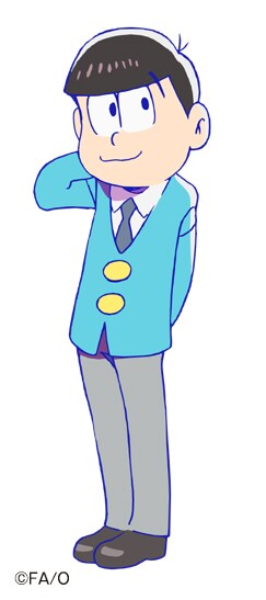 入野自由演じる松野家の末っ子・トド松。甘え上手で世渡りもうまいので、みんなからかわいがられている。(c)赤塚不二夫／おそ松さん製作委員会