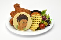 「『流れは渡さねーよ!!』岩泉一のチキンウィングスパイカープレート」(c)古舘春一/集英社・「ハイキュー!!」製作委員会・MBS