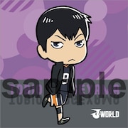 「狙え！サービスエース！及川の強烈サーブ」の景品としてプレゼントされるミニクッションストラップの1種。(c)古舘春一/集英社・「ハイキュー!!」製作委員会・MBS