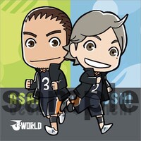 「狙え！サービスエース！及川の強烈サーブ」の景品としてプレゼントされるミニクッションストラップの1種。(c)古舘春一/集英社・「ハイキュー!!」製作委員会・MBS