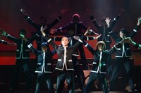 「【第二章】學蘭歌劇『帝一の國』－決戦のマイムマイム－」公開稽古の様子。(c)古屋兎丸／集英社