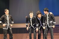 「【第二章】學蘭歌劇『帝一の國』－決戦のマイムマイム－」公開稽古の様子。(c)古屋兎丸／集英社