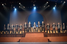 「【第二章】學蘭歌劇『帝一の國』－決戦のマイムマイム－」公開稽古の様子。(c)古屋兎丸／集英社