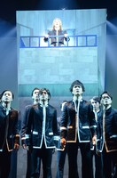 「【第二章】學蘭歌劇『帝一の國』－決戦のマイムマイム－」公開稽古の様子。(c)古屋兎丸／集英社