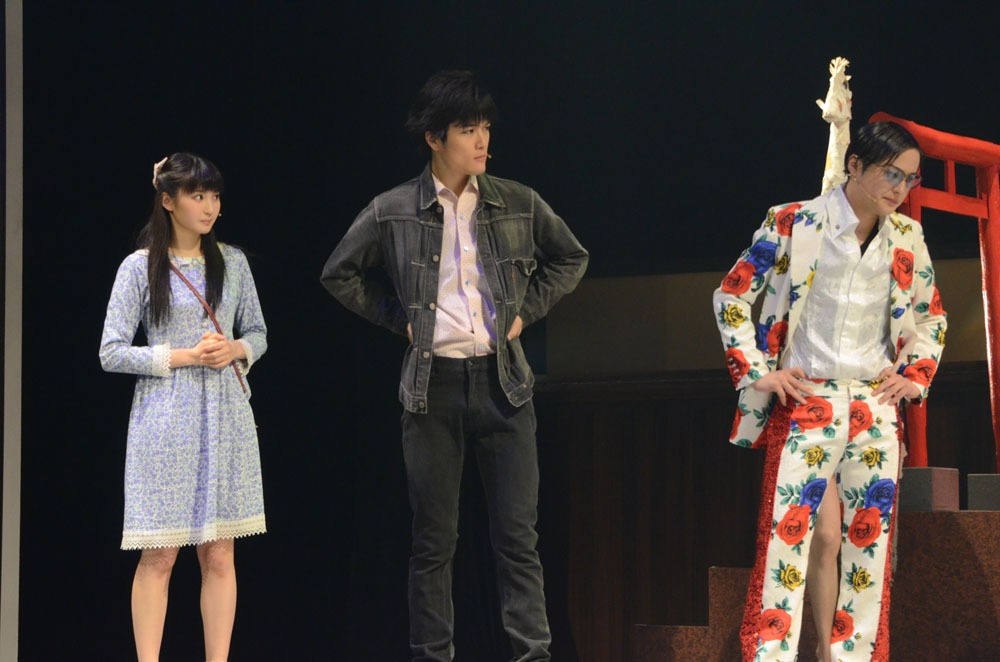 「【第二章】學蘭歌劇『帝一の國』－決戦のマイムマイム－」公開稽古の様子。(c)古屋兎丸／集英社
