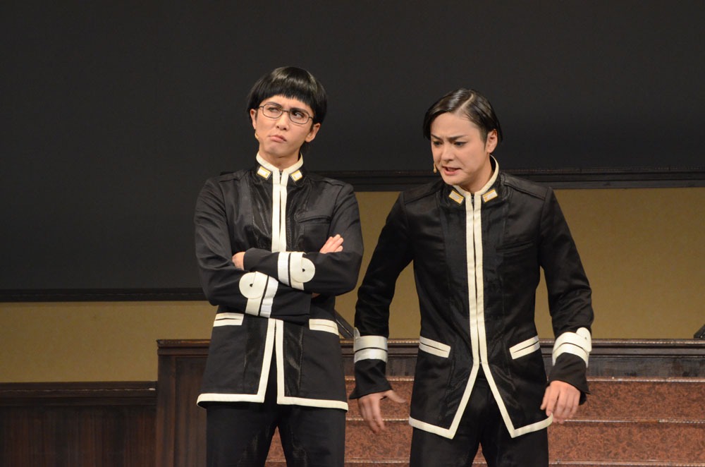 「【第二章】學蘭歌劇『帝一の國』－決戦のマイムマイム－」公開稽古の様子。(c)古屋兎丸／集英社
