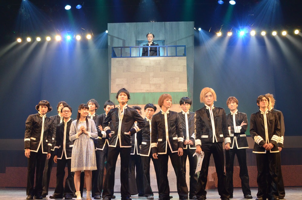 「【第二章】學蘭歌劇『帝一の國』－決戦のマイムマイム－」公開稽古の様子。(c)古屋兎丸／集英社
