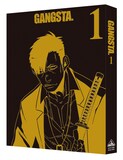 Blu-ray/DVD1巻特装限定版ケース (c)コースケ/新潮社・GANGSTA.製作委員会