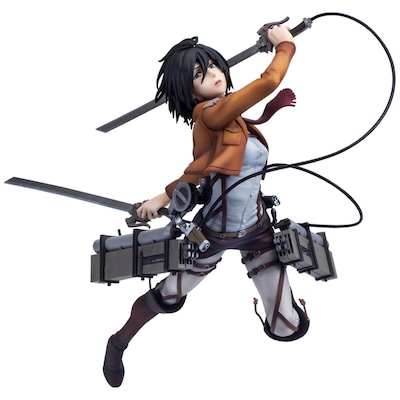 「Hdge technical statue No.5 進撃の巨人 ミカサ 訓練兵団Ver.」(c)諌山創・講談社/「進撃の巨人」製作委員会