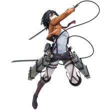 「Hdge technical statue No.5 進撃の巨人 ミカサ 訓練兵団Ver.」(c)諌山創・講談社/「進撃の巨人」製作委員会