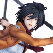 「Hdge technical statue No.5 進撃の巨人 ミカサ 訓練兵団Ver.」(c)諌山創・講談社/「進撃の巨人」製作委員会