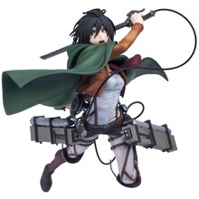 「Hdge technical statue No.5 進撃の巨人 ミカサ 調査兵団Ver.」(c)諌山創・講談社/「進撃の巨人」製作委員会