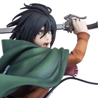 「Hdge technical statue No.5 進撃の巨人 ミカサ 調査兵団Ver.」(c)諌山創・講談社/「進撃の巨人」製作委員会