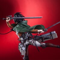 「Hdge technical statue No.5 進撃の巨人 ミカサ 調査兵団Ver.」(c)諌山創・講談社/「進撃の巨人」製作委員会