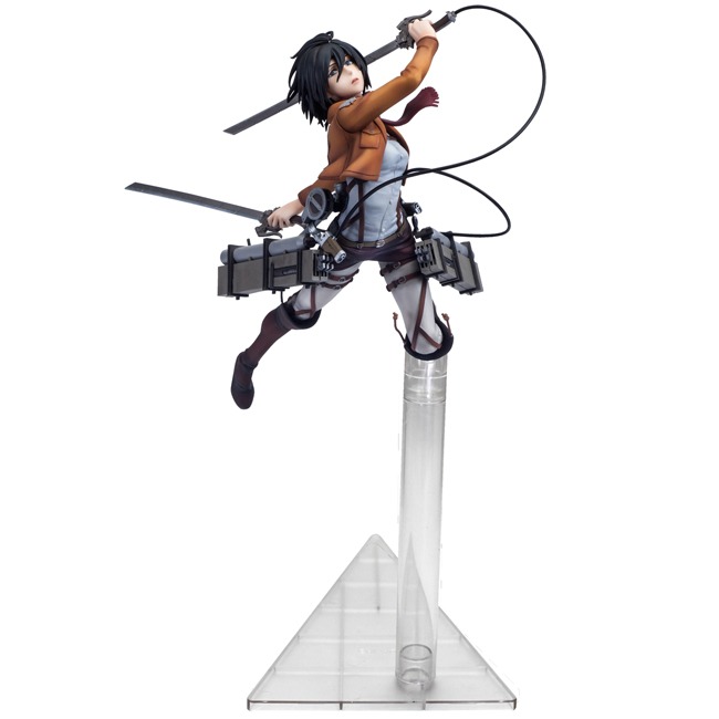 「Hdge technical statue No.5 進撃の巨人 ミカサ 訓練兵団Ver.」(c)諌山創・講談社/「進撃の巨人」製作委員会