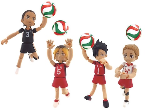 「躍動素体プレイギュア feat.ハイキュー!! Vol.3」 (c)古舘春一/集英社・「ハイキュー!!セカンドシーズン」製作委員会・MBS (c)TOMY