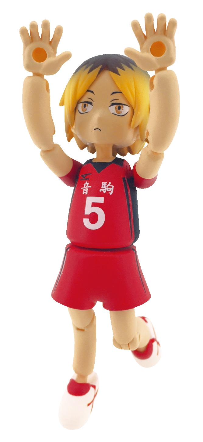 「躍動素体プレイギュア feat.ハイキュー!! Vol.3」 の孤爪研磨。