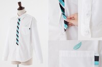 「ハイキュー!!」フェイクタイシャツ（青葉城西高校モデル）(c)古舘春一／集英社・「ハイキュー!!」製作委員会・MBS