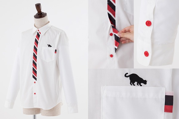 「ハイキュー!!」フェイクタイシャツ（音駒高校モデル）(c)古舘春一／集英社・「ハイキュー!!」製作委員会・MBS