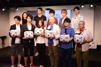 発表会の様子。