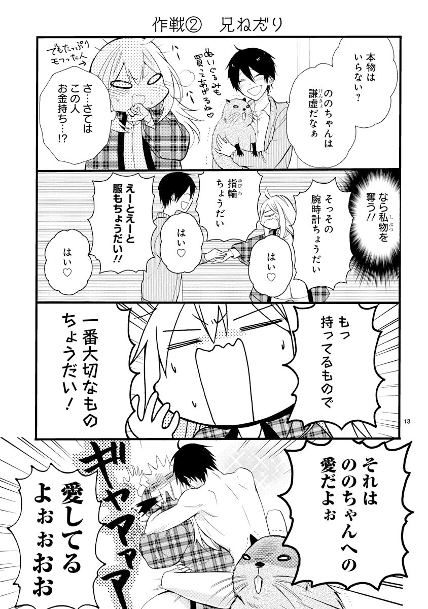 「新戸ちゃんとお兄ちゃん」第1話より。