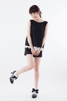 セバスチャン・ミカエリスをイメージしたブーティの着用例。(c)枢やな/スクウェアエニックス・黒執事 Project・MBS