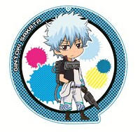 園内で販売されるアクリルキーホルダーの1種。(c)空知英秋／集英社・テレビ東京・電通・BNP・アニプレックス