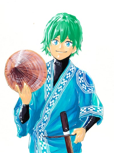 「神様のハナリ」のカット。