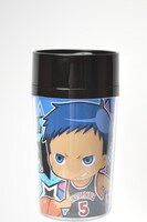 「光フェス限定ドリンク 青峰大輝」のカップ。(c)藤巻忠俊／集英社・黒子のバスケ製作委員会