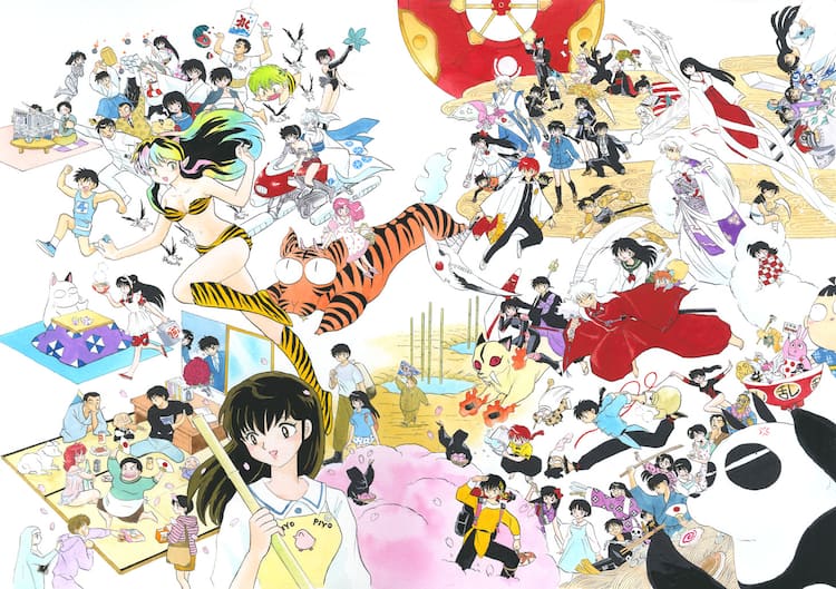 ラムやらんまのキューピーも登場！高橋留美子作品のグッズ当たる 