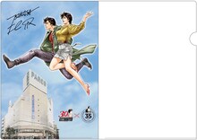 期間中に吉祥寺パルコで3000円以上の買い物をした人に配布されるクリアファイル。(c)北条司/NSP 1985,版権許諾証 AK-705