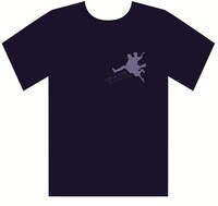 アニメガ限定の30周年Tシャツ前面。(c)北条司/NSP 1985,版権許諾証 AK-705