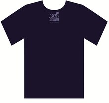 アニメガ限定の30周年Tシャツ裏面。(c)北条司/NSP 1985,版権許諾証 AK-705