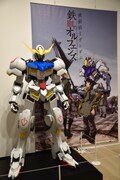 「機動戦士ガンダム展 THE ART OF GUNDAM」会場の様子。