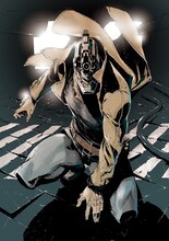 「ノー・ガンズ・ライフ」のビジュアル。(c)カラスマタスク／集英社