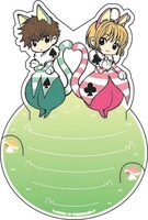 H賞の「しかけ付きメッセージカード&ステッカーセット」の1種。 (c)CLAMP・ShigatsuTsuitachi CO.,LTD./講談社