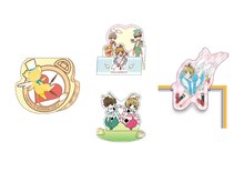 H賞の「しかけ付きメッセージカード&ステッカーセット」のイメージ図。 (c)CLAMP・ShigatsuTsuitachi CO.,LTD./講談社